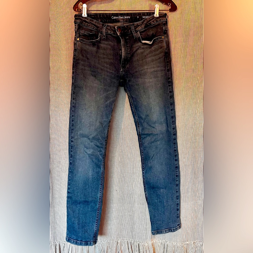 Calvin Klein's boyfriend's jeans